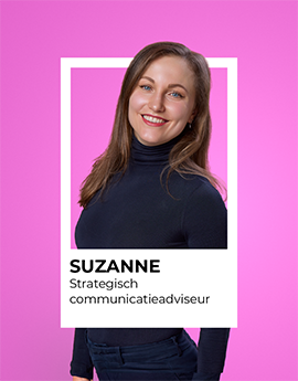Suzanne, strategisch communicatieadviseur